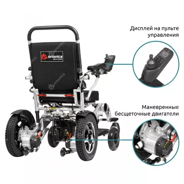 Кресло - коляска с электроприводом Ortonica PULSE 640 РP (1)